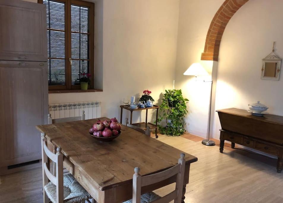 La Vigna Agriturismo Villa Siena Bagian luar foto